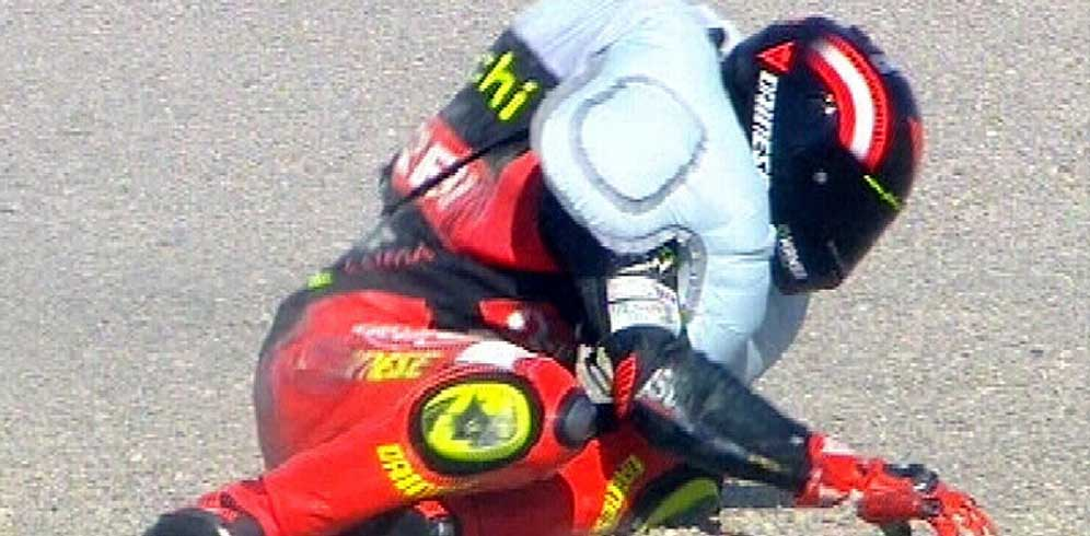 Airbag Pada Baju Balap MotoGP